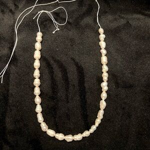 Elegant Baroque Pearl String for Necklace